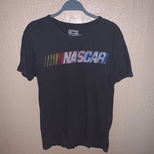 NASCAR lucky brand gray short sleeve tshirt (small)